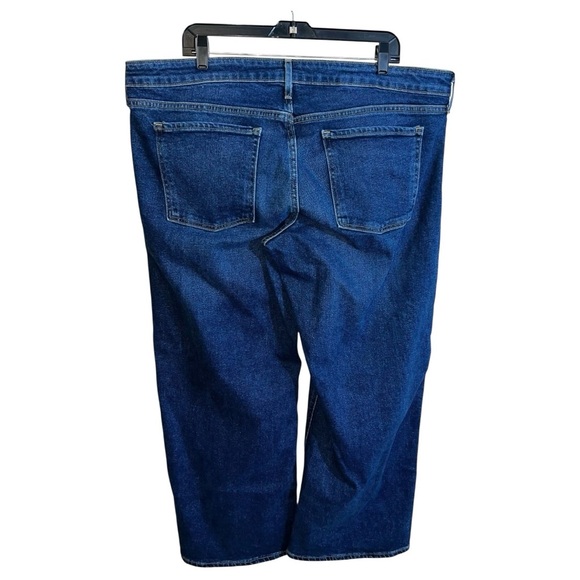 Old Navy Jeans Women’s Size 18 Petite Blue Wide Leg Mid Rise - Picture 5 of 5
